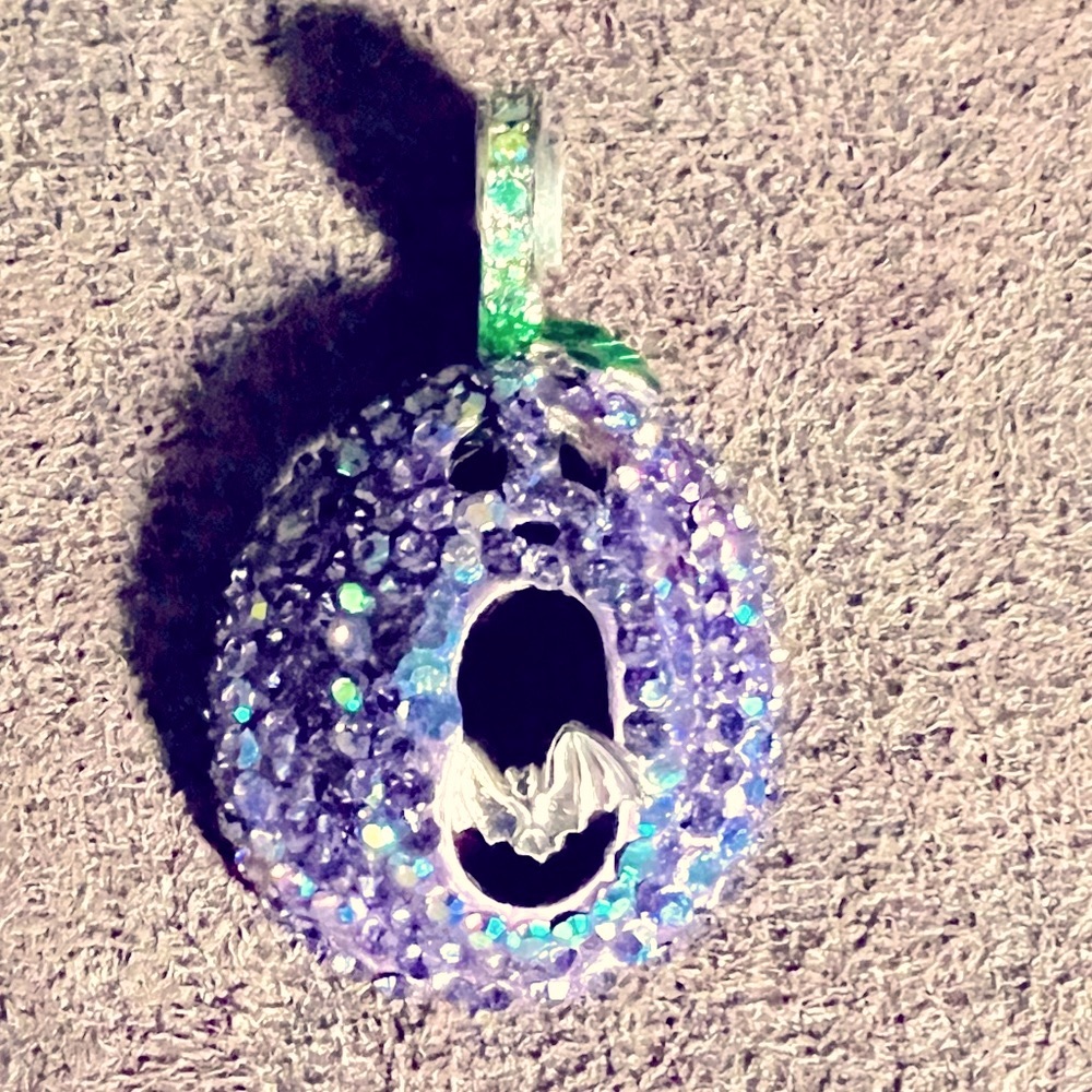 Kirks Folly Purple Pumpkin Jack O Lantern Magnetic Enhancer